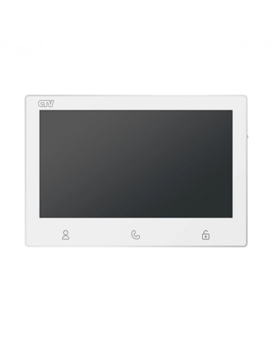 Монитор видеодомофона CTV-M3712 Astra белый в Симферополе Абонентские видеоустройства Pintop.ru