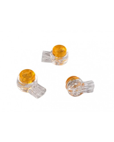 зажим соединительный скотч-лок, жила 0,4-0,7мм, (25 шт) Cabeus (KT1-UY) в Симферополе Коннекторы и разъемы Pintop.ru