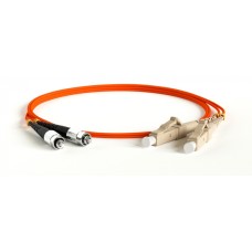 Патч-корд волоконно-оптический Hyperline FC-D2-50-LC/PR-LC/PR-H-0.5M-LSZH-OR