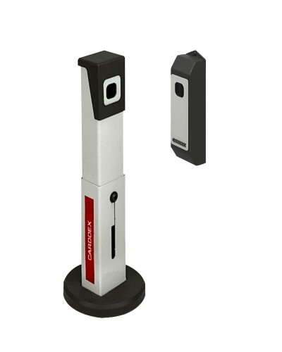 Комплект беспроводных фотоэлементов CARDDEX PR-01 (передатчик и приемник, навесной + стойка) в Симферополе Запчасти для шлагбаумов и автоматики Pintop.ru