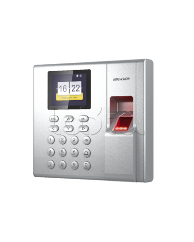 Терминал доступа со встроенными считывателями Mifare карт и отпечатков пальцев Hikvision DS-K1T8003MF в Симферополе Считыватели Pintop.ru