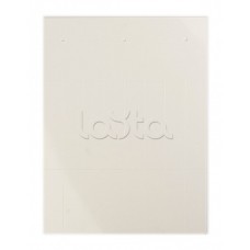 Табличка полужесткая. Установка в держатель. Для маркировки модульного оборудования. ПВХ-0,5. Белый DKC TAS521