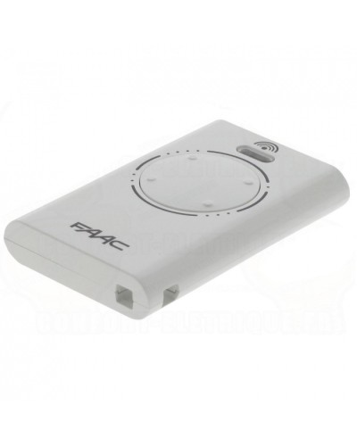 Брелок-передатчик 4-канальный Faac 787010 (белый) в Симферополе Устройства радиоуправления для шлагбаумов и автоматики Pintop.ru