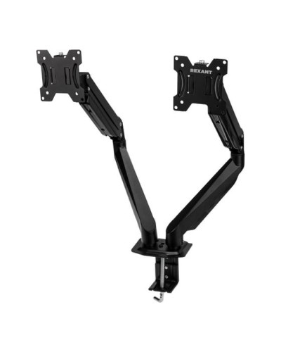 Кронштейн для двух мониторов 13-32, настольный с газлифтом, серия PROFI REXANT 38-0357 в Симферополе Системы видеонаблюдения Pintop.ru