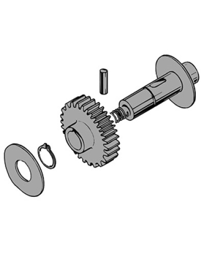 Вал в сборе C100 Came 119RIC011 в Симферополе Запчасти для шлагбаумов и автоматики Pintop.ru
