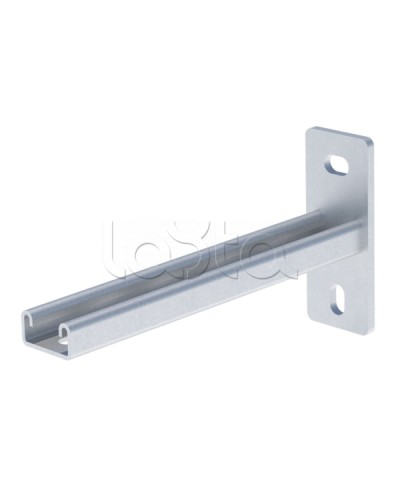 STRUT-консоль 41х21 мм, основание 350 мм EKF (stk412135) в Симферополе Полки для шкафов и стоек Pintop.ru