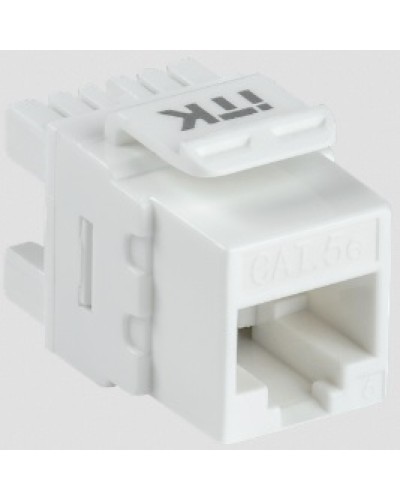 ITK Модуль Keystone Jack кат.5E UTP 110 IDC 180град (CS1-1C5EU-12) в Симферополе Модули Keystone Pintop.ru