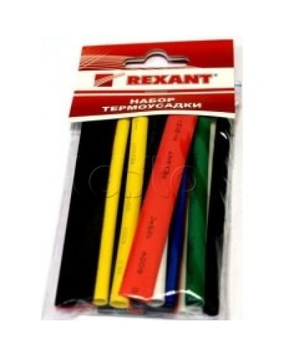 Набор термоусадочных трубок №2 (АВТО импорт) (10шт/уп) REXANT 29-0102 в Симферополе Аксессуары для кабель-канала Pintop.ru