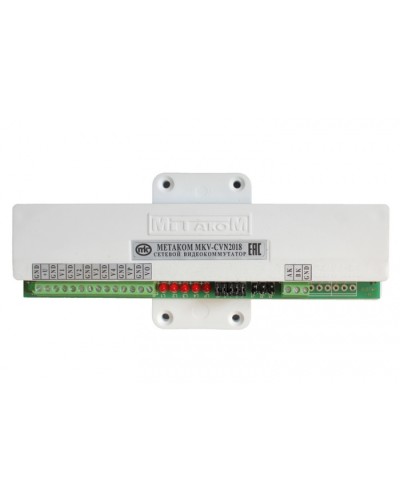 Видеокоммутатор сетевой Метаком MKV-CVN2018 в Симферополе Блоки коммутации многоабонентные Pintop.ru