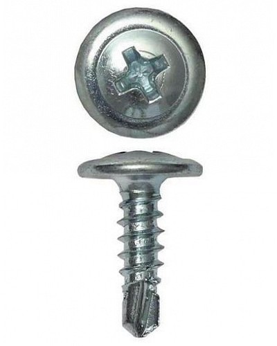 Саморез с пресс-шайбой 4.2x51 острый DKC CM275051 в Симферополе Крепеж Pintop.ru