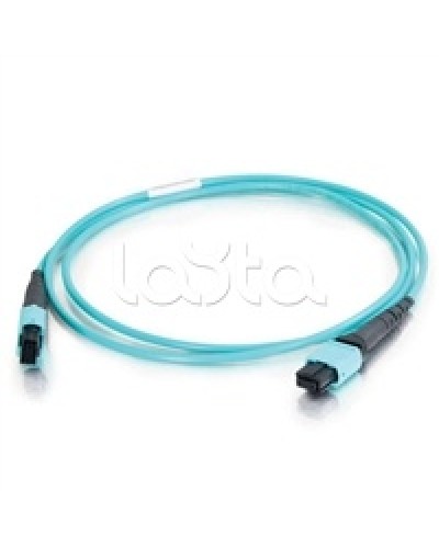 Патч-корд волоконно-оптический Hyperline (FHD-MC3-503-MPOF12/PS-MPOF12/PS-A-3M-LSZH-AQ) в Симферополе Патч-корды и пигтейлы Pintop.ru