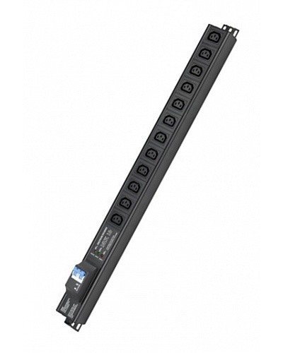 Блок распределения питания вертикальный для 19 шкафов DKC R5VIEC12CBOP в Симферополе Блоки розеток Pintop.ru