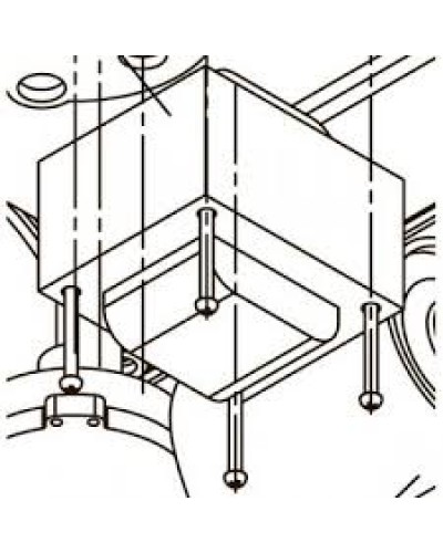 Корпус приемника DIW01 DBC01 Came 119RIR258 в Симферополе Запчасти для шлагбаумов и автоматики Pintop.ru