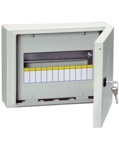 Щит распределительный навесной IEK ЩРН-12з-0 74 У2 (MKM11 -N-12-54-Z) в Симферополе Щиты электрические Pintop.ru