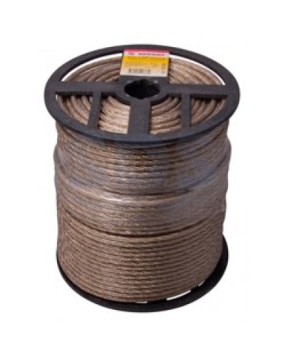 Трос стальной в ПВХ изоляции d5 мм (100 м) REXANT 09-5250 в Симферополе Крепежные изделия Pintop.ru