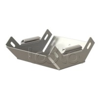 Угол 90° вертикальный внутренний Hyperline RST-VIA90-600-80-0,8-SZ