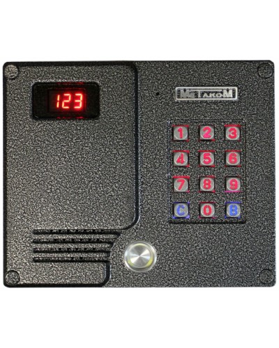 Блок вызова домофона Метаком MK2007-TM-EV в Симферополе Блоки вызова многоабонентные Pintop.ru