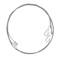 Комплект крепления для световых табло серии "Т" к потолку (трос 1м) SLT ККТ-2