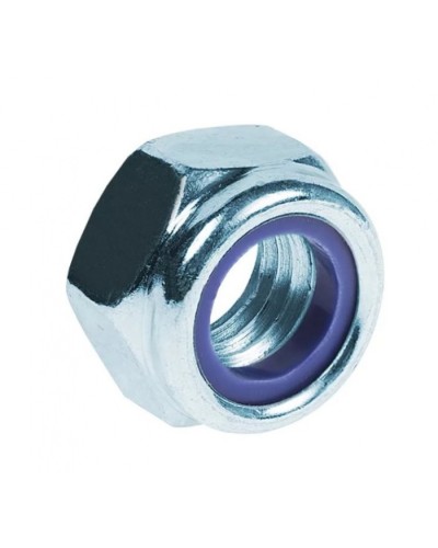 Гайка М8 с контрящим кольцом (DIN 985) (200 шт/уп) Промрукав (PR08.3623) в Симферополе Крепеж Pintop.ru