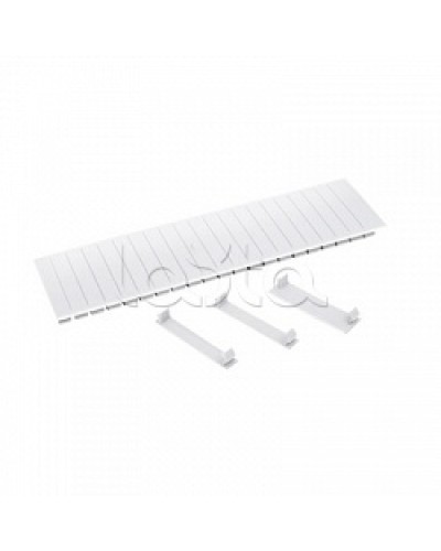 Заглушка 12 модулей белая IEK YZM10-12-K01 в Симферополе Аксессуары для кабель-канала Pintop.ru