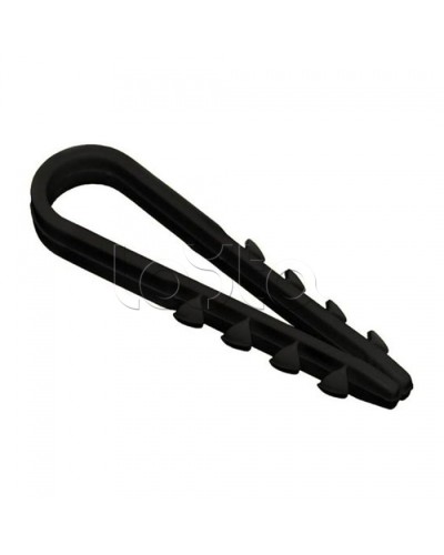 Дюбель-хомут 11-18 черный (100шт/уп) PROCONNECT 07-4522 в Симферополе Стяжки-хомуты Pintop.ru