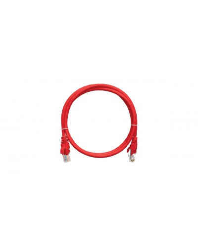 Шнур коммутационный 2хRJ45/8P8C, U/UTP, 4 пары, Кат.5е, LSZH, красный (0,5м) NIKOMAX NMC-PC4UD55B-005-C-RD в Симферополе Патчкорды (медные) Pintop.ru