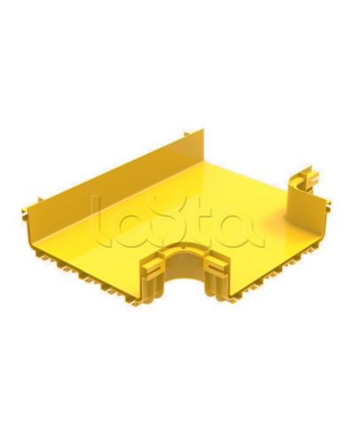 Ответвитель Т-образный пластиковый Hyperline FBTR-360-TEE в Симферополе Аксессуары для лотков Pintop.ru