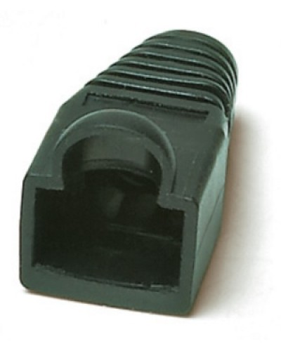 Изолирующий колпачок для разъемов RJ-45, черный (10 шт.) Hyperline BOOT-BK-10 в Симферополе Коннекторы и разъемы Pintop.ru