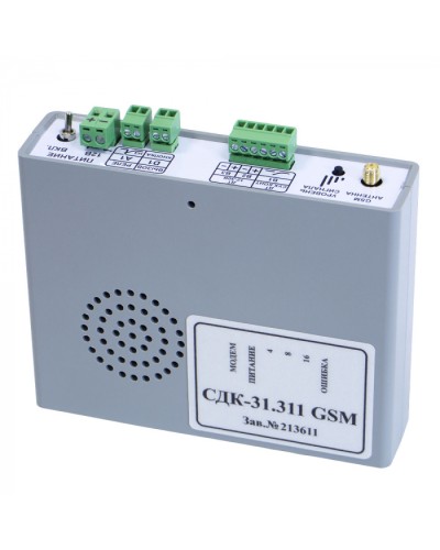 Блок контроля GSM Кристалл СДК-31.311GSM в Симферополе Приемно-контрольные приборы Pintop.ru