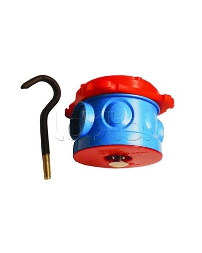 Коробка потолочная с крюком для заливки в бетон, д.70х57мм DKC 59383 в Симферополе Распределительные коробки Pintop.ru