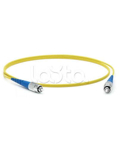 Патч-корд волоконно-оптический Hyperline FC-S2-9-FC/UR-FC/UR-H-2M-LSZH-YL в Симферополе Патч-корды оптические Pintop.ru