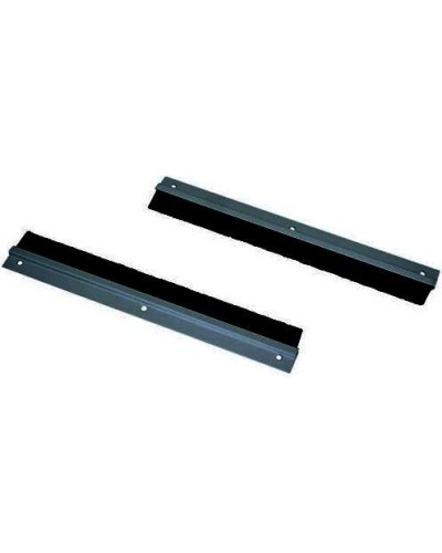 Ввод щеточный 19, 1U для настенных, напольных шкафов (черный) TLK-BRSH-1U-BK в Симферополе Аксессуары для стоек и шкафов Pintop.ru