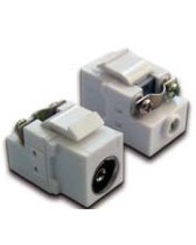 Вставка Keystone TV-розетка, винтовое соединение, белая LANMASTER LAN-OK-TV/S-WH в Симферополе Коннекторы Pintop.ru