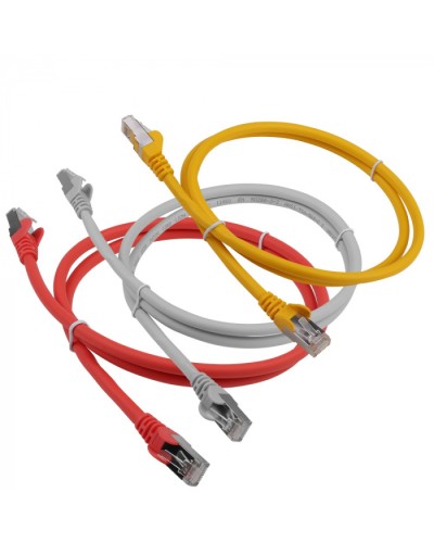 Патч-кордLSZH FTP кат.6A, 7.0 м, белый LANMASTER (LAN-PC45/S6A-7.0-WH) в Симферополе Патч-корды и пигтейлы Pintop.ru