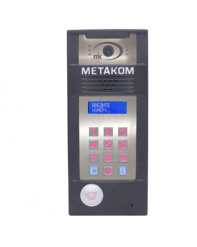 Многоабонентый антивандальный блок вызова со встроенной видеокамерой Метаком MК2018-TMRFGV в Симферополе Блоки вызова многоабонентные Pintop.ru