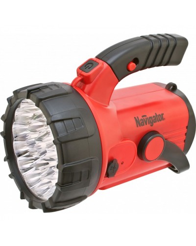 Фонарь Navigator 94 960 NPT-SP06-ACCU Прожект/кемп. 23+18+4LED, аккум.4В, 2Ач. в Симферополе Источники света(Лампы) Pintop.ru