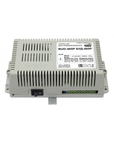 Блок управления домофона Vizit БУД-485Р в Симферополе Блоки управления многоабонентные Pintop.ru