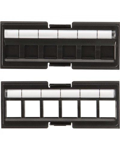 Вставка под кейстоны в модульную панель, неэкранированная, 6 портов, со шторками LANMASTER LAN-FRM-IN-6SK-UXX в Симферополе Коммутационные изделия Pintop.ru