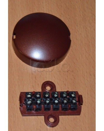 Коробка Комплектстройсервис УК-2П с клеммником на 6 контактов в Симферополе Распределительные коробки Pintop.ru