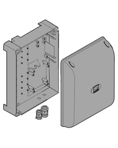 Корпус блока управления G2080 G2081 Came 119RIR238 в Симферополе Запчасти для шлагбаумов и автоматики Pintop.ru