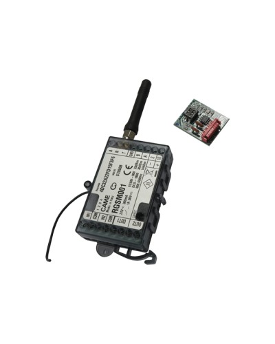 Шлюз GSM для управления автоматикой посредством технологии CAME Connect Came RGSM001S в Симферополе Устройства радиоуправления для шлагбаумов и автоматики Pintop.ru