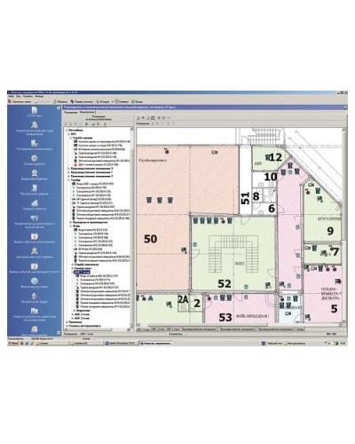 ПО Модуль Мониторинг PERCo-SM08 в Симферополе Сетевая СКУД Perco Pintop.ru