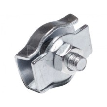 Зажим для троса одинарный Simplex (4 мм) EKF (zdts-4)