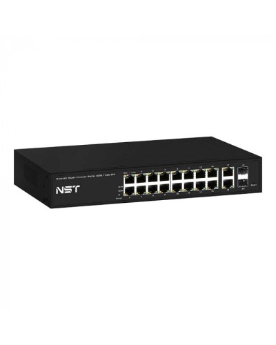 Управляемый (L2+) коммутатор Gigabit Ethernet на 18 RJ45 + 2 GE SFP порта NST NS-SW-18G2G-L в Симферополе Коммутаторы Pintop.ru
