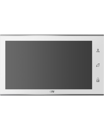 Монитор видеодомофона CTV-M4105AHD (белый) в Симферополе Абонентские видеоустройства Pintop.ru