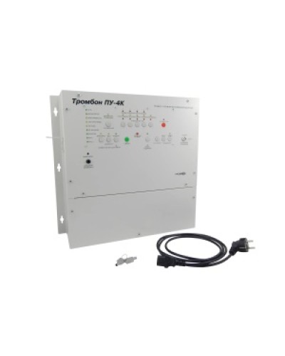 Прибор управления Тромбон ПУ-4К (200 Вт) в Симферополе 19 оборудование (рэковое/стоечное) Тромбон Pintop.ru