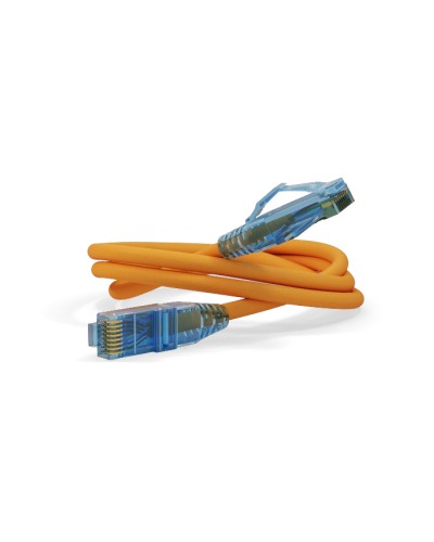 Патч-корд RJ45-RJ45, 4 пары, UTP, кат.6, LSZH (3м) Hyperline PC-LPM-UTP-RJ45-RJ45-C6-3M-LSZH-OR в Симферополе Патчкорды (медные) Pintop.ru