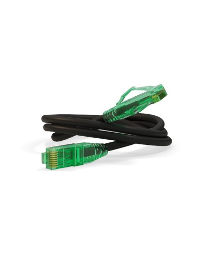 Патч-корд Hyperline PC-LPM-UTP-RJ45-RJ45-C6a-1M-LSZH-BK в Симферополе Патчкорды (медные) Pintop.ru