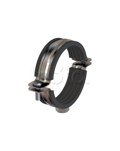 Хомут для средних нагрузок 1, c изоляцией DKC BHT2100 в Симферополе Стяжки-хомуты Pintop.ru