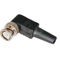 Штекер BNC угловой под винт LAZSO APB013